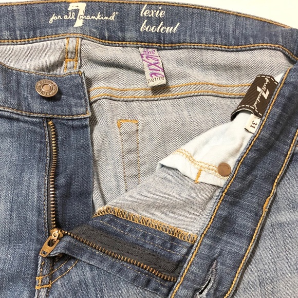 7FAM Wmn’s Lexie Lowrise Bootcut Stretch Jeans- 31 - Picture 6 of 16
